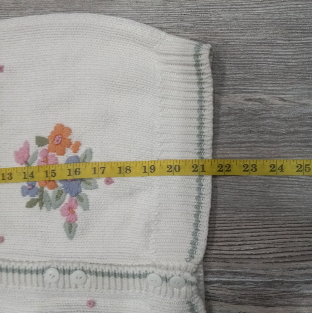 Jennifer Reed Floral Embroidered Sweater - Picture 9 of 14